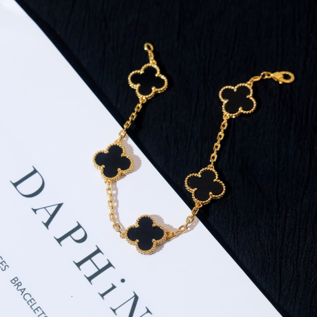 Van Cleef & Arpels Vintage Alhambra Gold Bracelet
